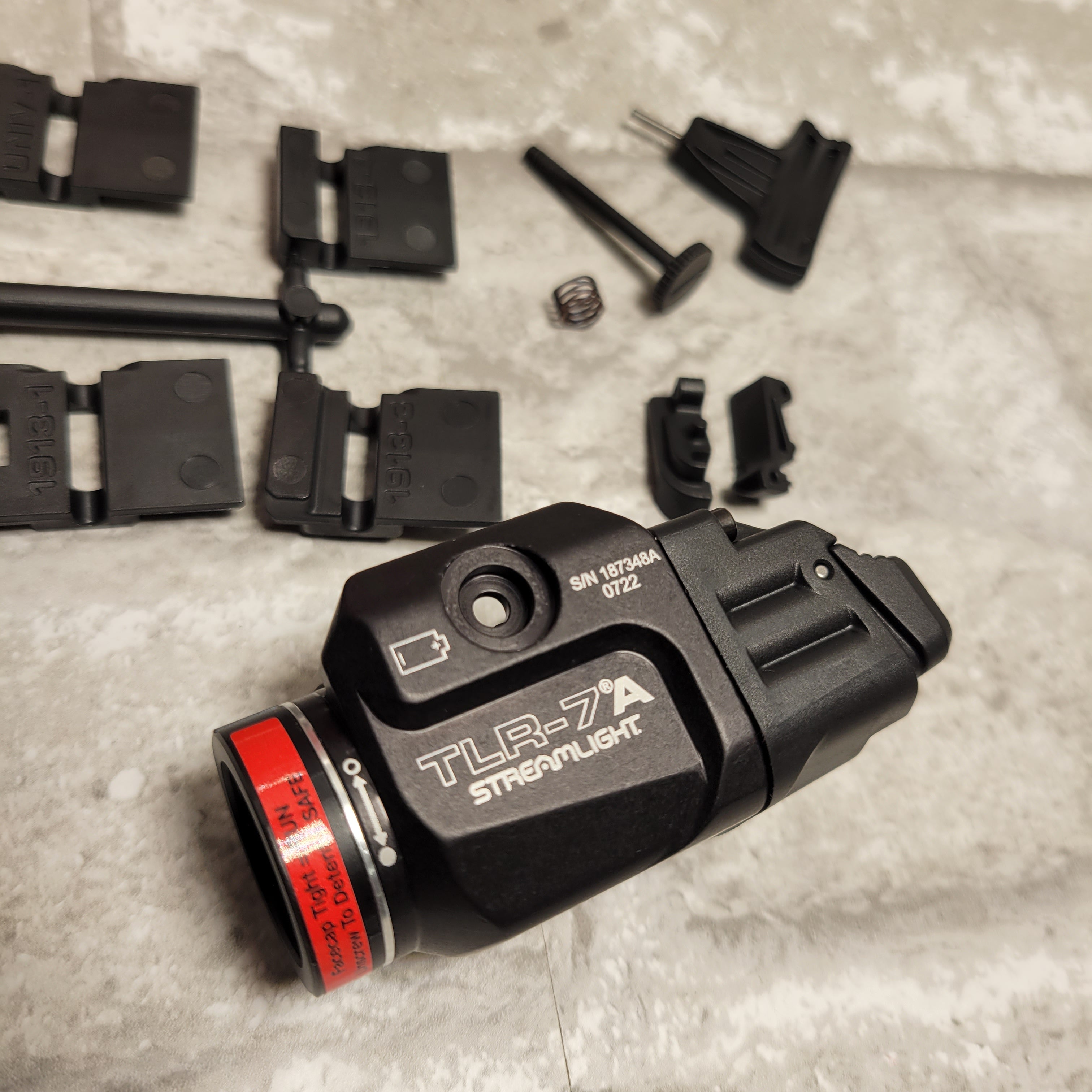 Streamlight TLR-7A Flex 500-Lumen Low-Profile Rail-Mounted Tactical Light *READ* (8010985210094)
